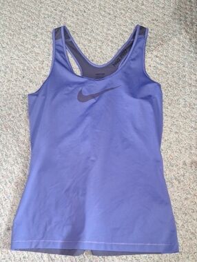 Nike Purple Performance Racerback Tank Top